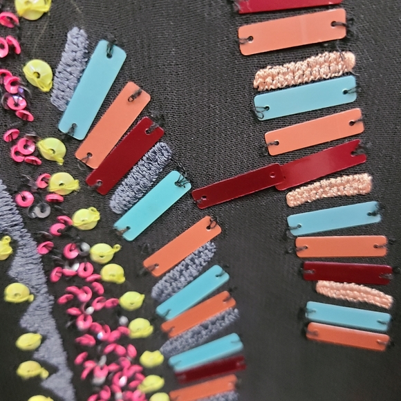 Antik Batik Sequin Embroidered Dress XS - Picture 5 of 6